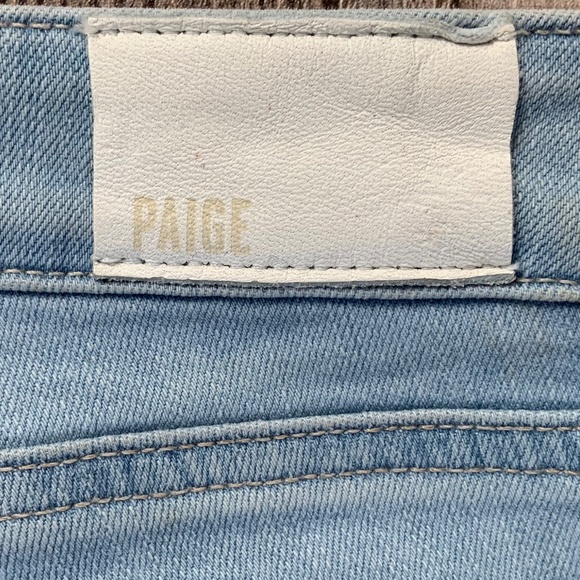 Paige Verdugo Ankle Slim Skinny Jeans Light Wash SZ 27 - Picture 5 of 10